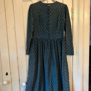 Vintage Laura Ashley Frock Size USA 12
